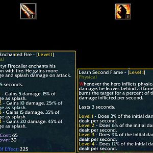 Satyr Firecaller Skillset