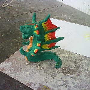 last paint :) asses at school broke his tail so i had to remake and repaint it. turned pretty much the same colour as form :3