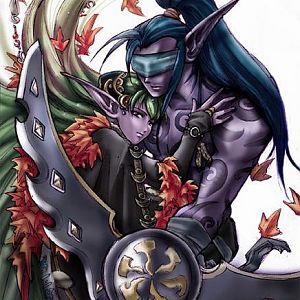 Illidan and Maiev