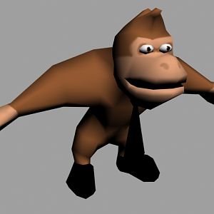 DonkeyKong03 - Getting custom textures on Mr Kong