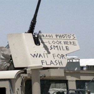iraq say cheese