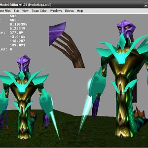 ProtoNaga :3

Textures: Ingame = bleh
Meshing: Done

so.. freaky? :3