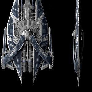 The Archon fighter is a manueverable fighter. It's primary weapon is a plasma burst, commonly called lasers. Its secondary weapons are missiles and al