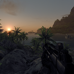 Crysis screenie. Nearly at the begining...