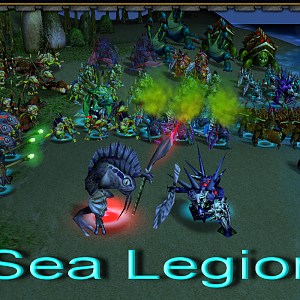The Sea Legion is ready to join the war. After the successful treaty singing between Alagremm and Ocean Council the army was sent under command of Mur
