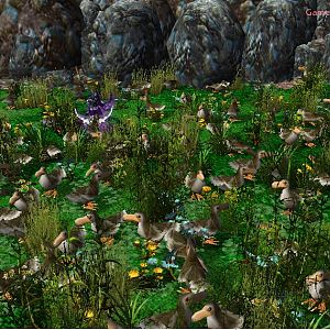 With the war over, the grouse and their leader return to their beautiful lands. Though, the hole they made is a permanent scar upon Azeroth. The Grous