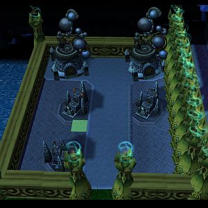 This is the Magister's Terrace in Quel'danas. It's kinda small, I know, but it fits the island.