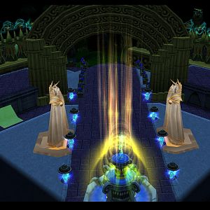 This is the new terrain for the Sun Well. There isn't huge changes, but it does look much nicer.