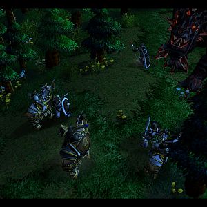 Evillizard attempted to send his Emo friend riding Deathwing to Kalimdor, but they were ambushed by Scourge Gargoyles, slowing them down. Once they re