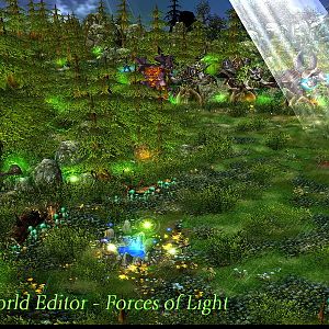 View from Worldeditor - Forces of Light