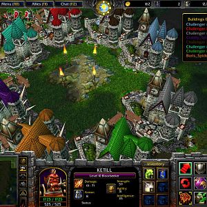 8 Castles are shown here, but KoTH can support up to 12 players.