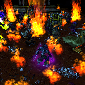 The Grouse and Arakkoa have moved to the Dark Portal, though they have engaged in combat against their old enemies, The Burning Legion!

The current