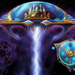 Starcraft 2 Mothership Art