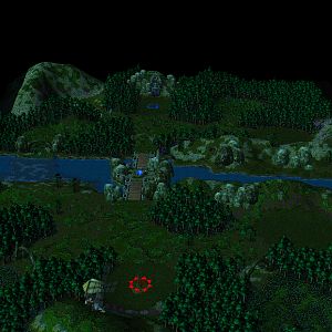 Altered melee terrain created for a friends project