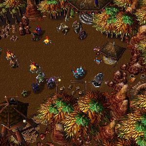 Amazing News From The Frontline!

Our reporter, Glug the Gray Peon, has just found a lush Village in the middle of the Barrens. What is more surpris