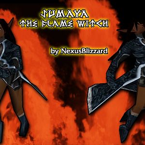 A tribute to my Guild Wars elementalist and also my first model animated from scratch. Made it by combining the Assassin with the Sorceress. It isn't