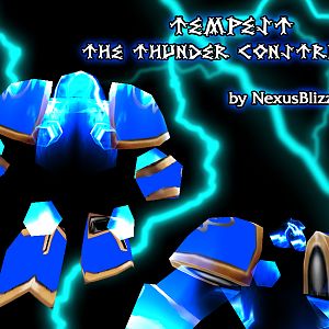 An altered Marine model. Removed the gun and other "accessories", gave him Warlock animations, added an animated texture (energy pulses through him),