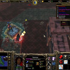 Unlike many other games, creeps are only available to this map in Assault mode. Other game modes only permit Hero vs Hero combat, to emphasise on the