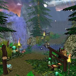 Just a picture of the forests that lead to the first village.