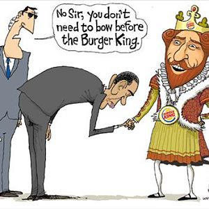 Bow down to the King