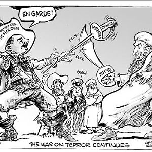US policy on terrorism, in a nutshell.