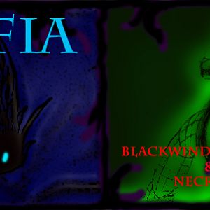 A banner i made for my roleplay by photoshopping my Drawings.