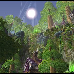 Night Elf Village - Luna