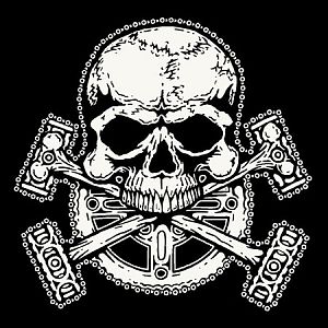 BIKE SKULL BIG