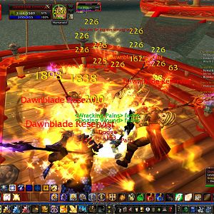 Isle of Quel'Danas
1 vs 6 Dawnblade Reservists.