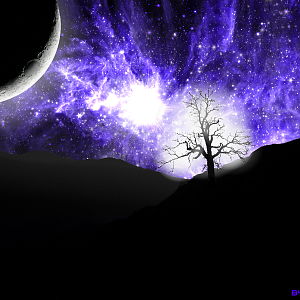 Cool picture modification. Paint.net <3

Original -> http://bulgaria-photos.info/wallpapers/SunsetBalkanMountain1600x12.jpg