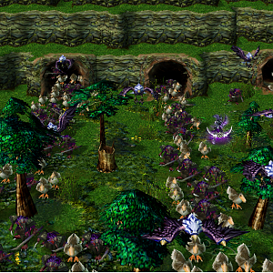 The Grouse have been greatly angered by Trolman's ignoring of Illidin's plead of peace AND still going on to burn Zul'aman, and then taking all the wo