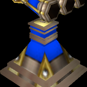 Dwarven Heavy Turret.
A model I've made from primitives in Vertex Modifier(Except for the cannons, which I stole from the Steam Tank). I never got ar