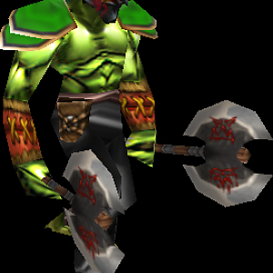 Forest Troll Bloodrinker.
An old model-edit of mine I never finished. A forest troll Blood Drinker - an elite warrior and private guard. Uses in-game