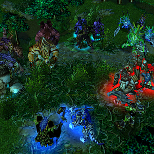 "The Gathering"

With reports of Reborn Human coming and only promises from rest of Azeroth N.Elves and Horde started to gather as much as volunteer