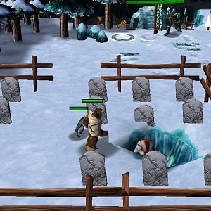 Act1 The graveyard. This is where you wil be reborn if you die. Also the graveceeper will finish a quest.