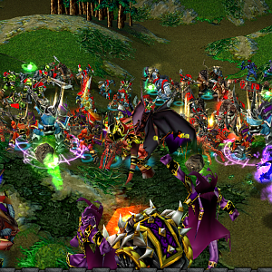 "The war rages"

Horde eager to have revenge attacked Burning Legion army. Caught by surprise demons were pushed back but with casualties.