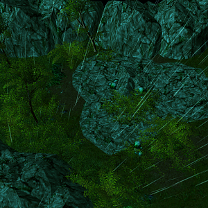 The spot for the Alliance flag.