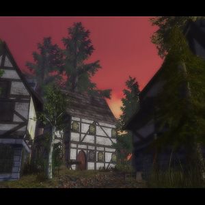 Same village as before, this time looking south east from the center