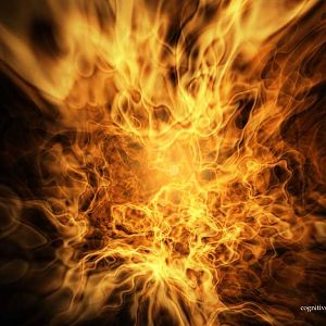 huge 3d fire wallpaper 1024x768