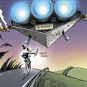 The internet is a series of tubes!