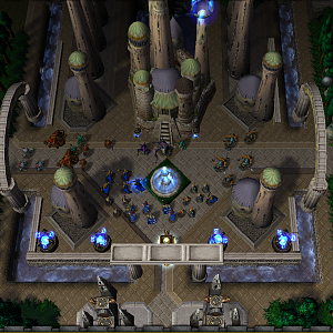 "Silvermoon Reconstruction" 

With the plague of wretched successfully stopped by brave fanatics of Sea Legion, soldiers of Empire and White Elves c
