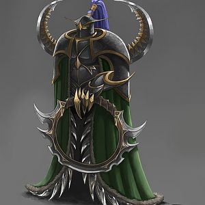 The Warcraft III-like Night Elf Warden