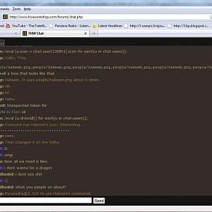 Hakeem took over the chat. D: