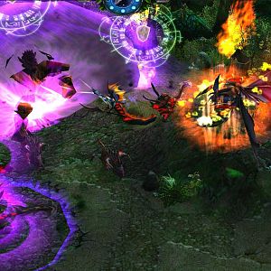 A closer view of the portal!

So now we understand what they are doing. The general is constantly ordering the new horrors to attack and the flame d