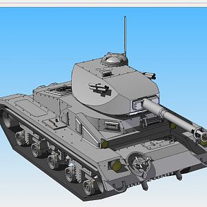 Tiger Tank (Trimetric)