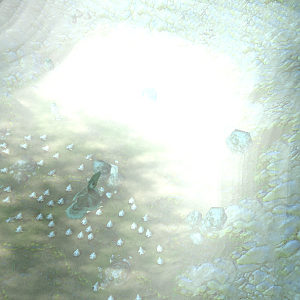 The United Bird Republic has found an ancient crystal artifact while the chicken workers were making an underground base. It was gleaming with a blind
