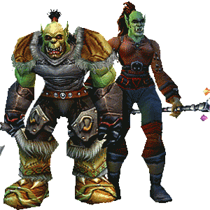 Orcs from WoW Alpha in like 2003