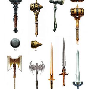2 Handed Weapons