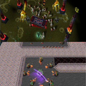 *Narrator* Herian sat in his chair, and fall asleep. He had a vision [Picture One] of his allies, in Outland, getting asieged by some crazy necromance