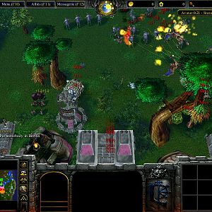 Micromissile bombardment